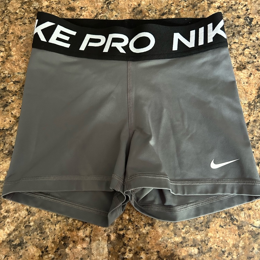 Nike Pro Dri-FIT Dark Gray Shorts